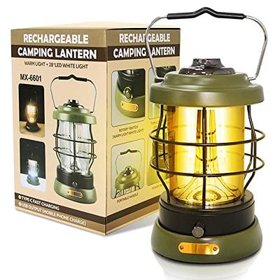 UniqueFire Rechargeable Camping Lantern 1500 High Lumens Hurricane