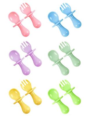 4 Pack Baby Utensils, Silicone Baby Spoons Self Feeding 6 Months and Baby  Forks, Toddler Utensils for Baby Led Weaning Supplies, Baby Boy Girl  Newborn Gifts with 2 Cases - Yahoo Shopping