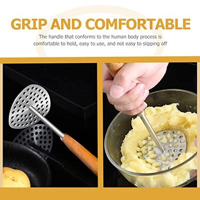 Manual Potato Masher Plastic Pressed Potato Smasher Portable Kitchen Tool  for Babies Fruit Banana Baking metal potato masher ricer professional  kitchen tool easy to clean good grip - Yahoo Shopping