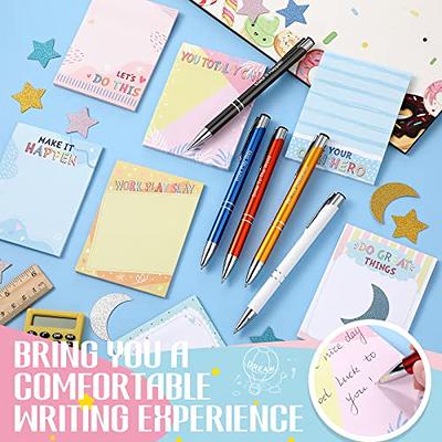 Estune 48 Pcs Bible Pens Notepads Gifts Set 24 Bible Ballpoint Pen