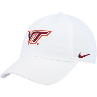 Men's Nike White West Virginia Mountaineers Heritage86 Logo Performance  Adjustable Hat