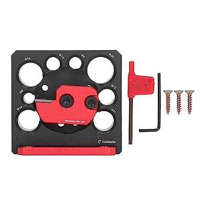 Dowel Maker Jig Kit, Metric 8mm to 20mm Adjustable Dowel Maker with Carbide  Blade, Electric Drill Milling Dowel Cutter Round Rod Auxiliary Tool