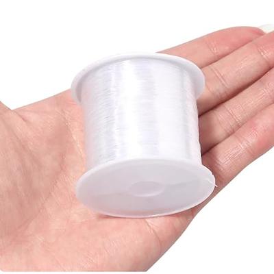  Mandala Crafts 0.12mm Nylon Invisible Thread for Sewing  Quilting - Fishing Line Monofilament Transparent Thread for Wigs Beading -  6560 Yds Clear String for Hanging Decorations