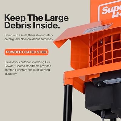 SuperHandy Heavy Duty Electric Shredder & Mulcher - For Leaves