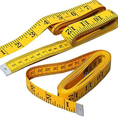 3pcs Tape Measure 300cm/120 Inch Double-scale Soft Tape Measuring Body  Weight Loss Body Measurement Sewing Tailor Cloth Ruler Dressmaker Flexible