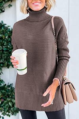 LILLUSORY Womens Fall Winter Warm Clothes Cute Sweaters V Neck Collared  Oversized Tunic Beige Sweater Fashion 2023 Long Sleeve Loose Fit Pullover  Knitted Top Outfits at  Women's Clothing store