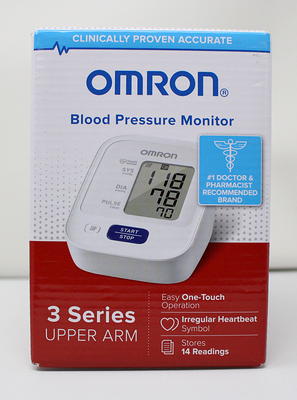 Omron 3 Series Blood Pressure Monitor, Upper Arm