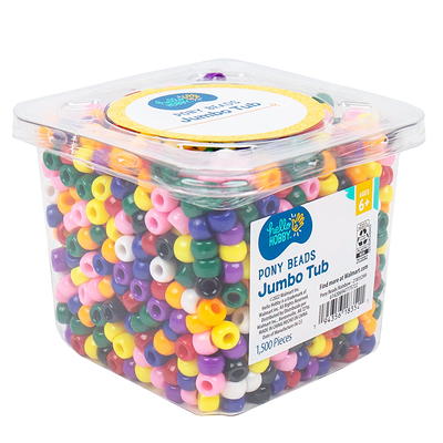 Hello Hobby Multicolor Melty Plastic Beads Variety Pack, Boys and Girls, Child, Ages 5+, Kids Unisex, Size: Small