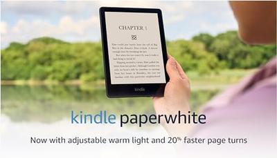  International Version – Kindle Paperwhite (16 GB) – Now with a  6.8 display and adjustable warm light – Without lockscreen Ads :  Everything Else