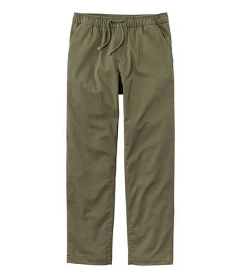 Men's Lakewashed Stretch Khakis, Slim Fit, Straight Leg