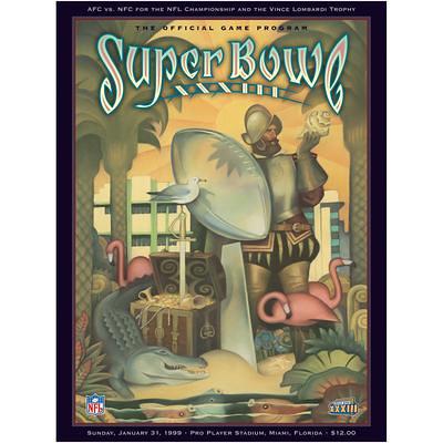 1974 Dolphins vs Vikings 10.5 x 14 Matted Super Bowl VIII Program