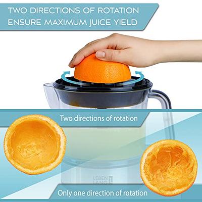 Citrus Juicer Electric Orange Squeezer Lemon Squeezer Electric High Juice  Yield