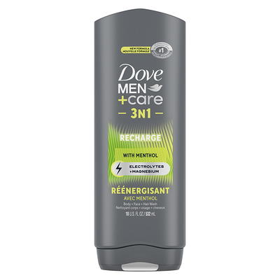 Dove Men+Care Body Wash, Extra Fresh - 23.5 oz pump