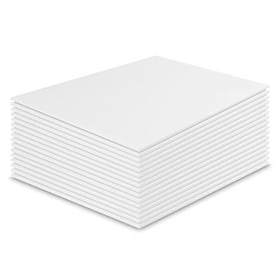 Excelsis Design 15 Pack Foam Board 18x24 Inches, White Foam Board 1/8 Inch  Thick White Core Mat