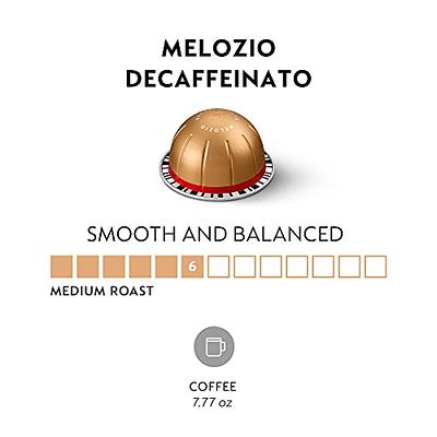 Nespresso Vertuo Altissio Decaffeinato, Dark Roast Espresso, 50 Count  Coffee Capsules 