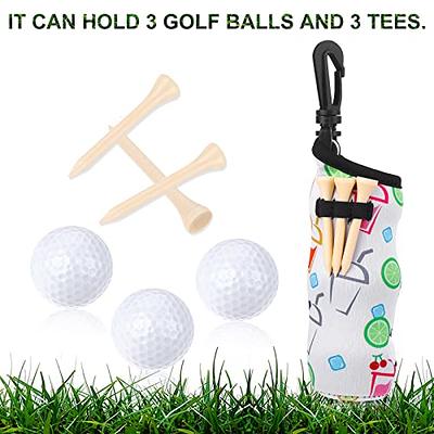 Golf Tee Holder Golf Bag Accessories to Attach to Golf Bag