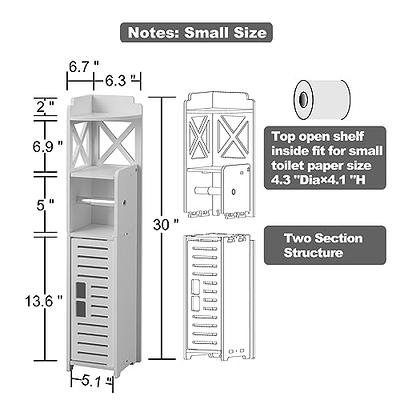 AOJEZOR Bathroom Furniture Sets,Bathroom Storage Cabinet,Small Bathroom  Storage Cabinet Great for Small Spaces,White Bathroom Organizer - Yahoo  Shopping