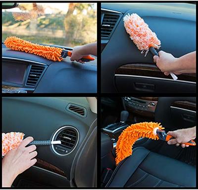 Pack of 1 Car cleaning brush Cleaner Tools Microfiber clean Car