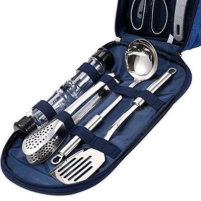 Wesqunie Camping Cookware Cooking Utensils Set - 14Pcs Camping Kitchen  Utensils, Portable Outdoor Camping Essentials Accessories, Stainless Steel  & Silicone, Camping Gear Equipment for RV Picnic Grill - Yahoo Shopping