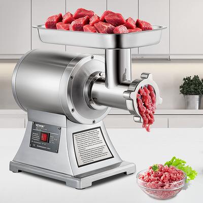 VEVOR 193-Speed Stainless Steel Commercial/Residential Meat Grinder in the Meat  Grinders department at