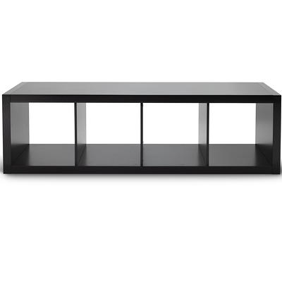 Better Homes & Gardens 2-Cube Storage Organizer, Solid Black