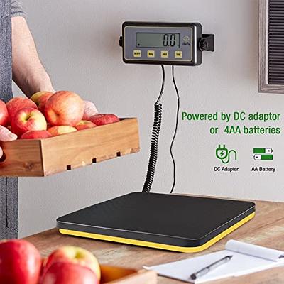 Shaledig 400lbs Commercial Scale Digital Receiving Scale with Anti-Slip  Platform, High Accuracy Food Scale with Hold/Tare/Timer, Kitchen Scale with  LCD Display for Restaurant/Cater/Other Food Service - Yahoo Shopping