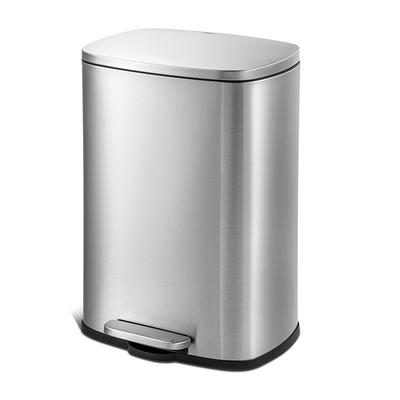 Titan Stainless Steel Step Trash Can Compactor