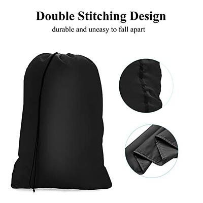 OTraki Travel Dirty Laundry Bags 24 x 32 inch 2 Pack Heavy Duty Drawstring  Organizer Bag Tear Resistant Clothes Organization Storage Medium Size for  Home Dorm Camp Trip College 60 x 80 cm Black - Yahoo Shopping