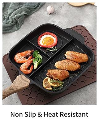 AMOAMI-Dish Drying Mats for Kitchen Counter-Silicone Dish Drying