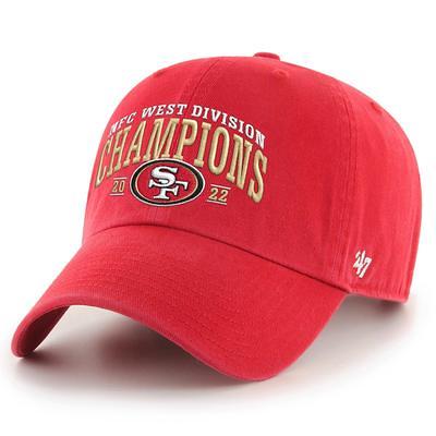 Men's New Era Khaki/Scarlet San Francisco 49ers Super Bowl Champions Patch  59FIFTY Fitted Hat