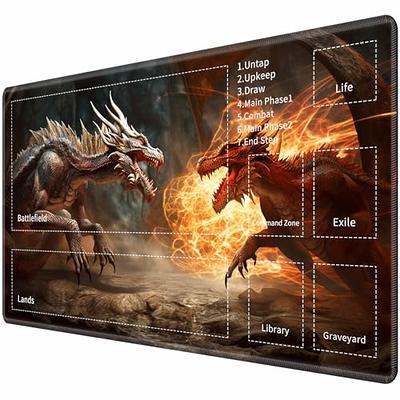 GMC Deluxe Magic The Gathering Game Mat With Exile Zone