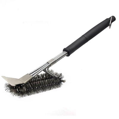 Grill Brush and Scraper Best BBQ Brush for Grill, Safe 18