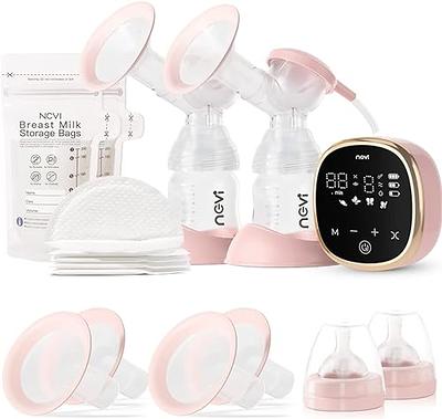 Double Electric Breast Pump, Breastfeeding Pump with 2 Size Flanges19m –  Lulia