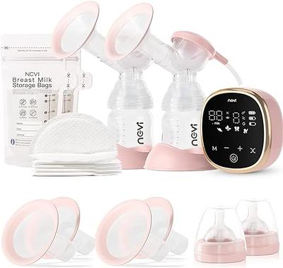 S12 Double Wearable Pump and 120 Count Breastmilk Storage Bags