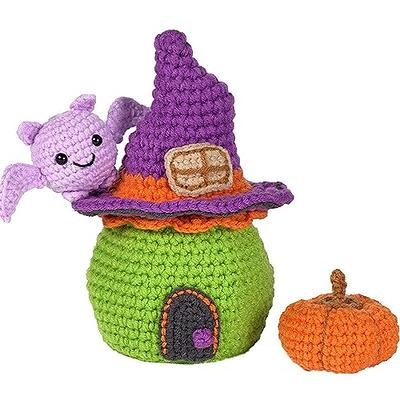 Crochet Kit for Kids Beginners and Adults, Learn to Crochet with Amigurumi  Crochet Kit for Beginners, Complete Halloween Crocheting Starter Kit with