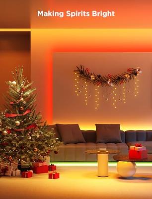 Christmas Tree Lights Waterproof Led Strip Lights With Tree Topper Smart  Led Light Strips Music Sync Color Changing LED Lights App Control Led  Lights