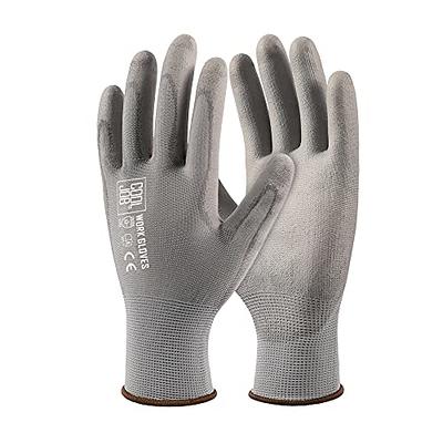 NEOTRIL Safety Work Gloves MicroFoam Nitrile Coated-3 Pairs, Seamless Knit  Nylon Bulk Pack Working Gloves with Grip for Men Women Light Duty  Work,Automotive,Warehouse (Gray,M) - Yahoo Shopping