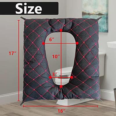 FOMI Water Resistant All Gel Orthopedic Seat Cushion 15 x 17 Incontinence  and Spill Protection Comfortable Pad for Car, Truck, Office Chair,  Wheelchair, Home Pressure Sore Relief Portable 