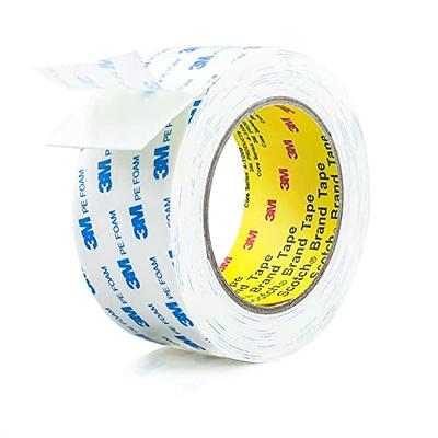 Double Sided Tape 2in x 16.5ft, Mounting Tape Heavy Duty, Removeable PE  Foam Tape Strips, Strong Adhesive Tape Waterproof Free Damage for Paint  Wall Picture Hanging Poster - Yahoo Shopping