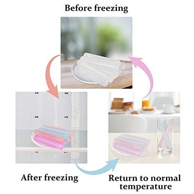 Jacent Resusable Silicone and Plastic Water Bottle Ice Cube Stick