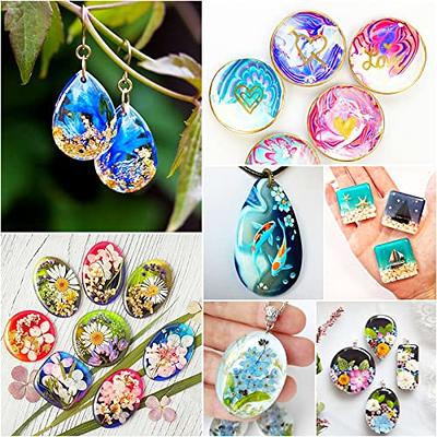 Resin Jewelry Molds, Jewelry Molds for Resin Casting, Silicone Molds for  Epoxy Resin, Jewelry Molds Pendant Mold for DIY Gem Cabochon Pendant,  Earring, Necklace Jewelry Making