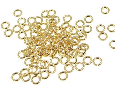 14K Gold Filled Jump Rings, 4.5mm