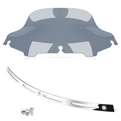 Benlari Motorcycle Windshield (8'' Tint) and Windshield Trim