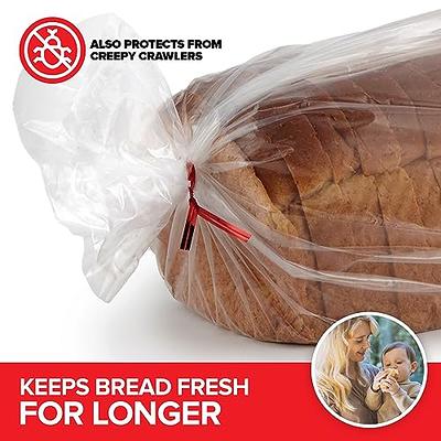 Reusable Bread Bag Storage Clips, Dust-proof Bagel Bag Square