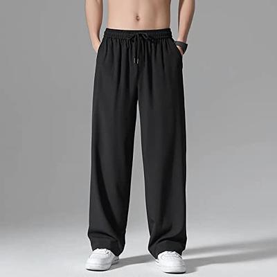 Mens Sweatpants Men's Lounge Shorts with Deep Pockets Loose-fit