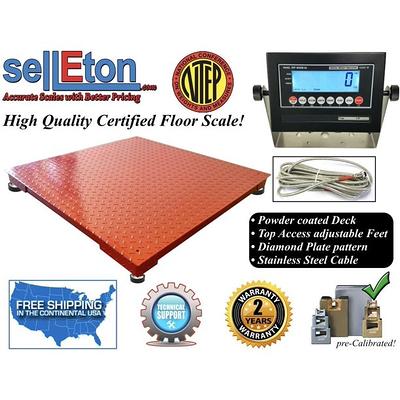 5'x5' Heavy Duty Floor Scale NTEP Approved