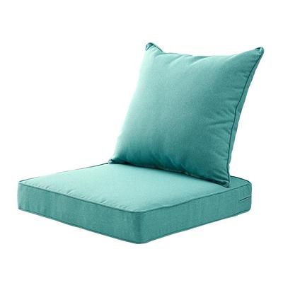 BLISSWALK Outdoor Tufted Seat Cushions 2-Pack 19x19, for Patio