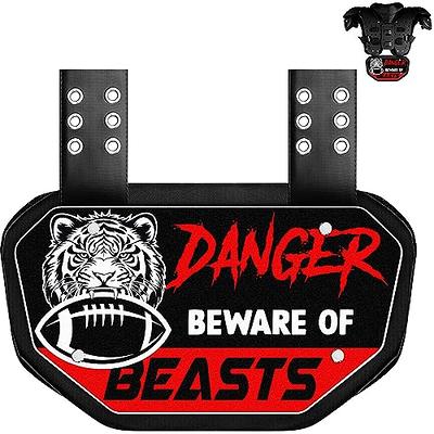  QWOS Sports Football Back Plate - Rear Protector Lower Back  Pads for Adults Football Players - Black : Sports & Outdoors