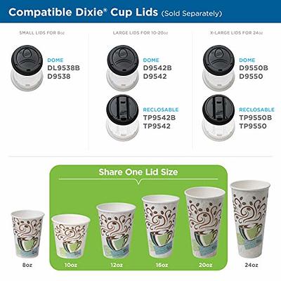 Dixie Pathways Paper Hot Cups, 8 oz - 25 count