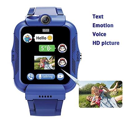 4G Kids Smart Watch - SpeedTalk Smartwatch SIM Card included GPS Locator  2-Way Face to Face Call Voice & Video Camera SOS Alarm Remote Monitoring